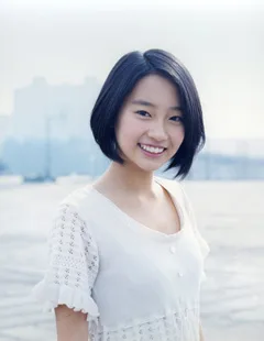 Portrait of Japanese actress Kurumi Shimizu