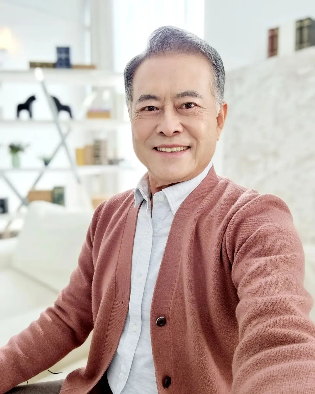 Portrait of South Korean actor Kim Dae-Sung
