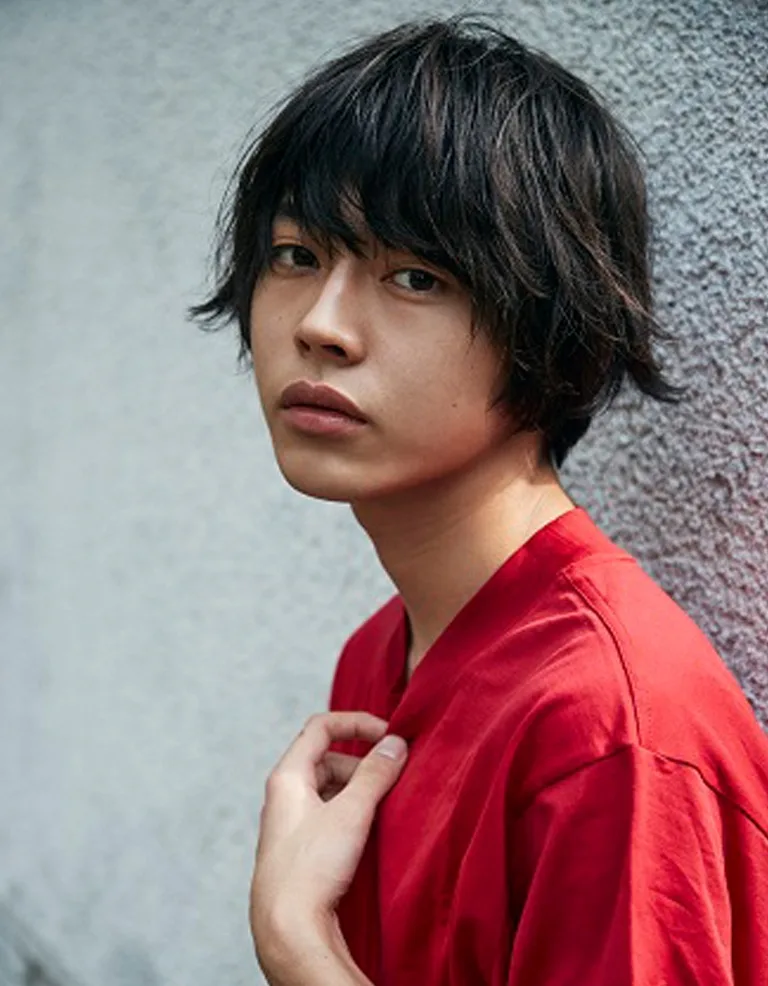 Portrait of Japanese actor Yuki Kura