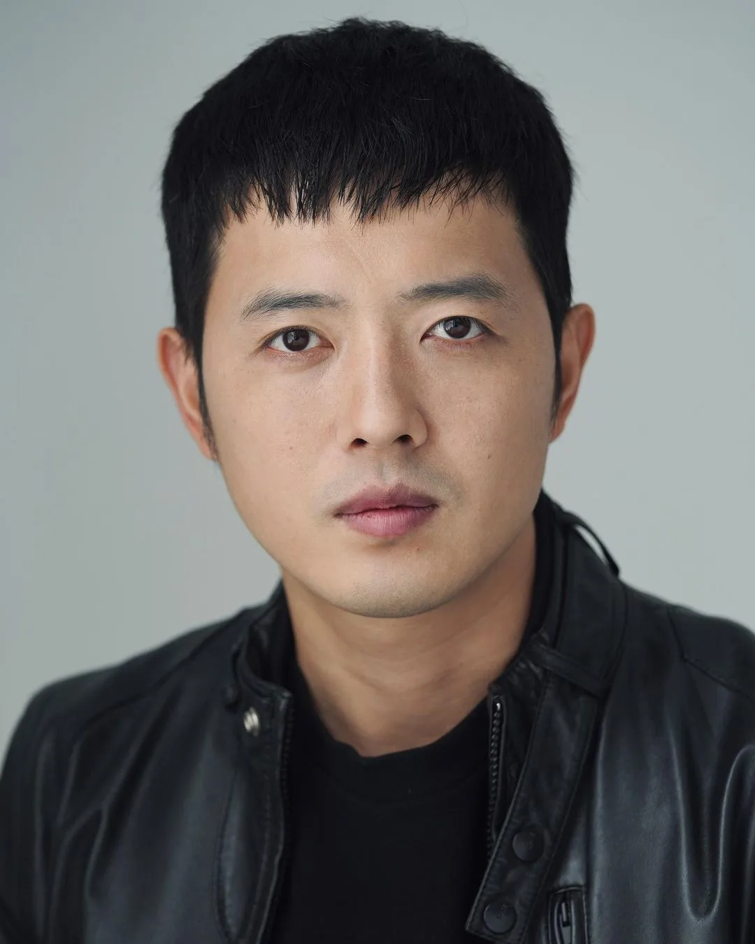 Portrait of South Korean actor Kim Sa-Hoon