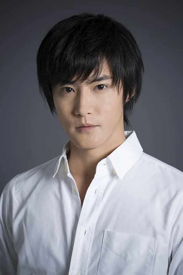 Portrait of Japanese actor Shunya Shiraishi