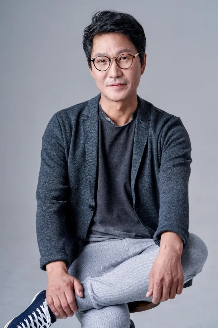 Portrait of South Korean actor Jeon Jin-Ki
