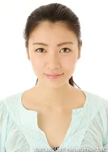 Portrait of Japanese actress Kumi Takiuchi